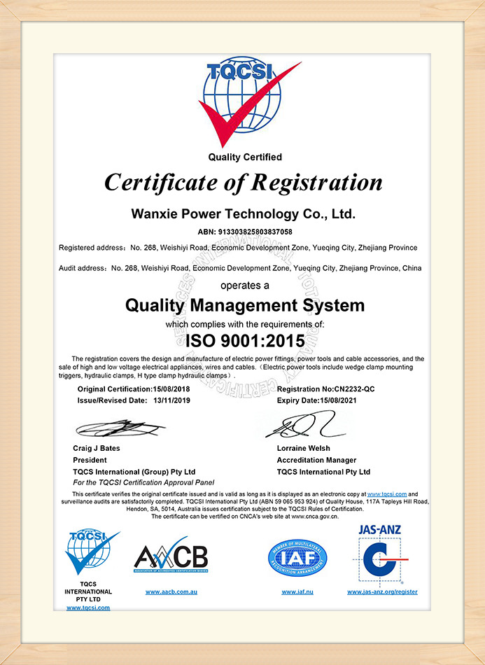 Management System Certificate (3)